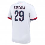 Günstige Fußballtrikots Paris Saint-Germain Bradley Barcola 29 Auswärtstrikot 2024-25 Kurzarm